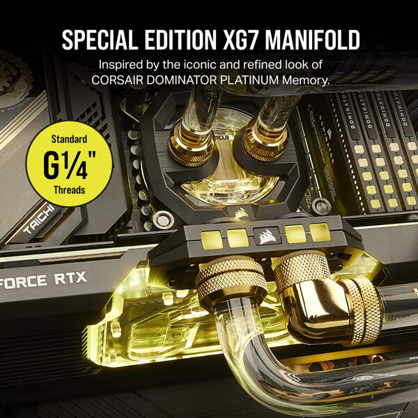 CORSAIR Hydro X Series XG7 RGB 40-SERIES GPU Water Block (MSI GeForce RTX 4090 TRIO)