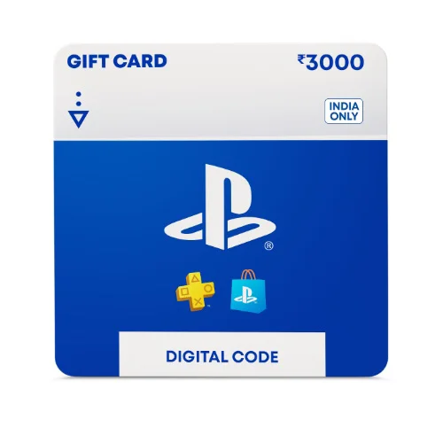 Sony PlayStation Store Gift Card INR 3000