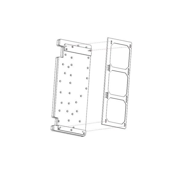 Bykski ARGB Distro Plate For Corsair 680X (RGV-COS-680X-P) And DDC Pump (B-PMD3-COV)