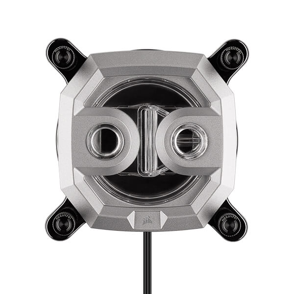 CORSAIR Hydro X Series XC7 RGB CPU Water Block (1200/AM4) – Silver