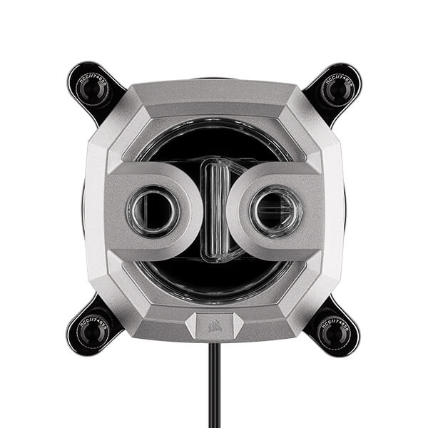 CORSAIR Hydro X Series XC9 RGB CPU Water Block (2066/sTRX4) – Silver