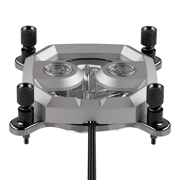 CORSAIR Hydro X Series XC9 RGB CPU Water Block (2066/sTRX4) – Silver