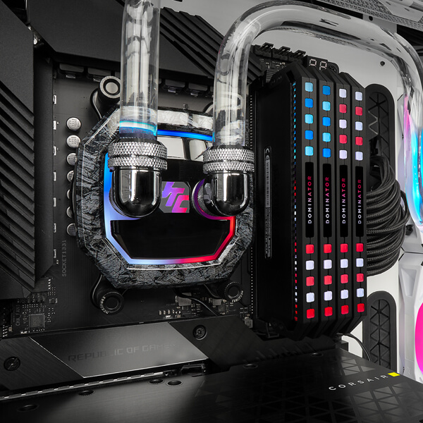 CORSAIR Hydro X Series XC8 RGB PRO CPU Water Block (1700/1200/AM5/AM4) - JayzTwoCents Edition