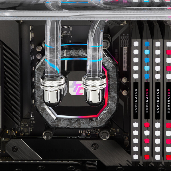 CORSAIR Hydro X Series XC8 RGB PRO CPU Water Block (1700/1200/AM5/AM4) - JayzTwoCents Edition