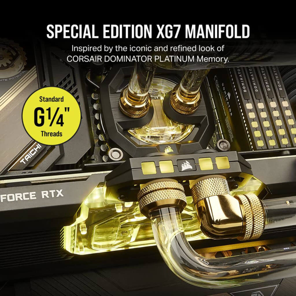 CORSAIR Hydro X Series XG7 RGB RX-SERIES GPU Water Block (AMD RX 7900 XTX)