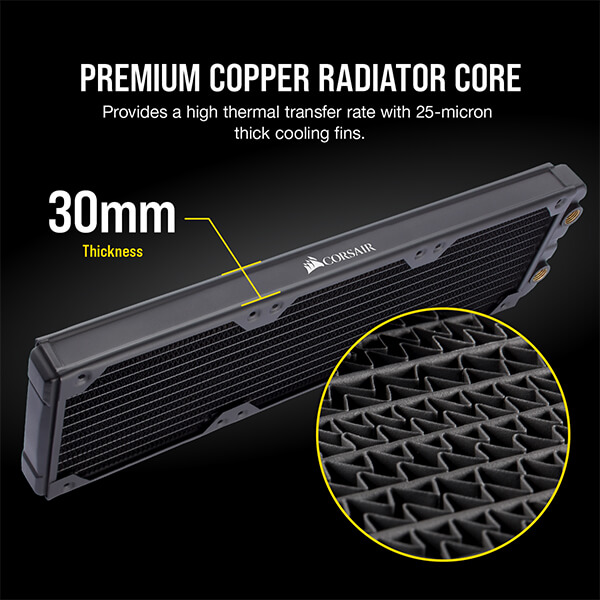 CORSAIR Hydro X Series XR5 360mm Water Cooling Radiator