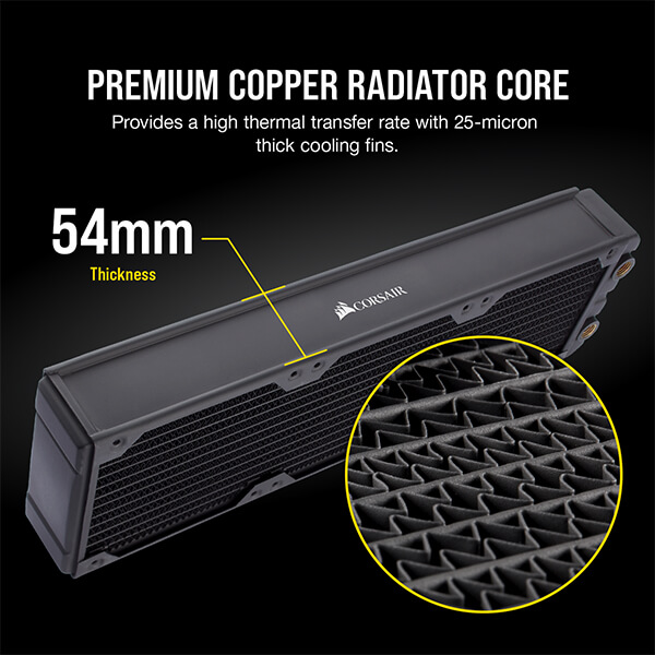 CORSAIR Hydro X Series XR7 360mm Water Cooling Radiator