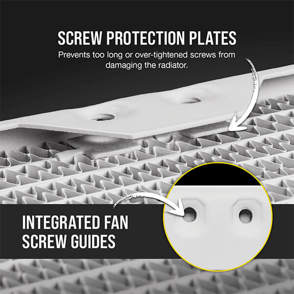 CORSAIR Hydro X Series XR5 360mm Water Cooling Radiator (White)