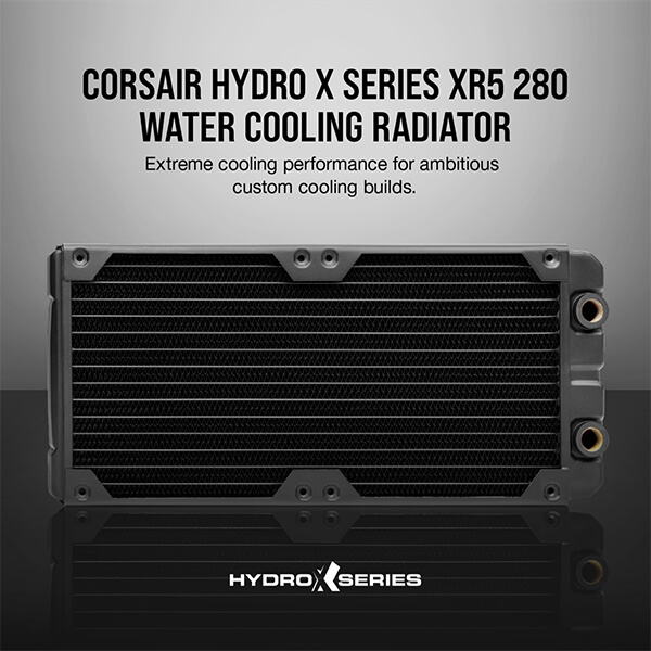 CORSAIR Hydro X Series XR5 280mm Water Cooling Radiator