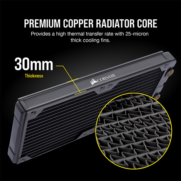 CORSAIR Hydro X Series XR5 280mm Water Cooling Radiator