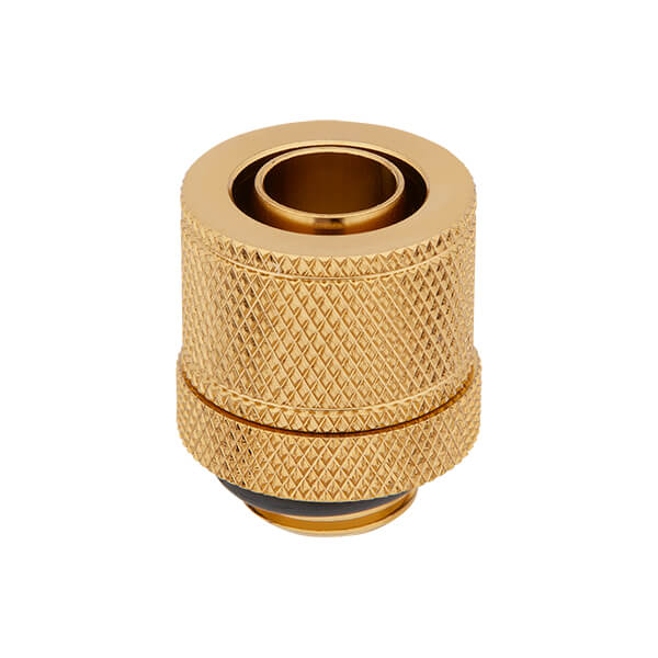Corsair Hydro X Series XF Softline 10/13mm Compression ID/OD Fittings Four Pack (Gold)