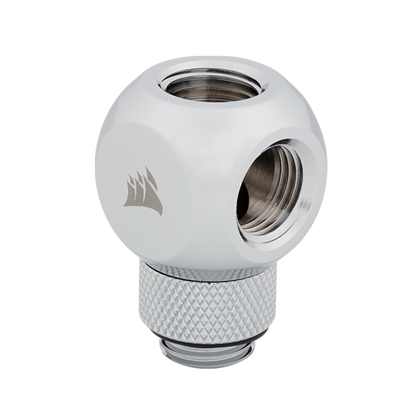 Corsair Hydro X Series XF Hardline Rotary Y-Splitter (Chrome)