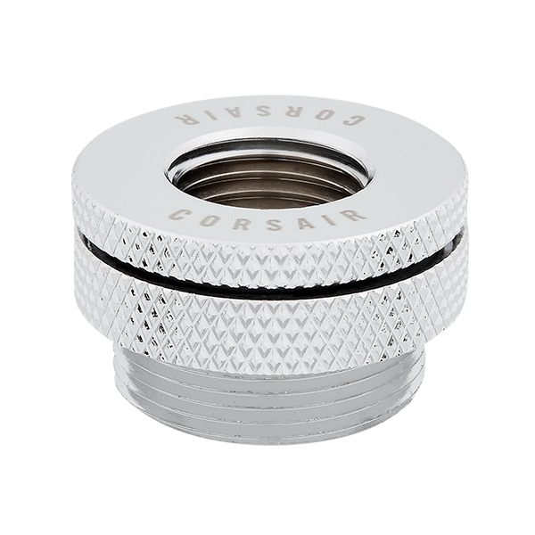 Corsair Hydro X Series XF Fill Port Adapter (Chrome)
