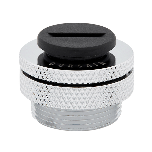 Corsair Hydro X Series XF Fill Port Adapter (Chrome)