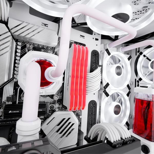 Corsair Hydro X Series XT Hardline Satin White 12mm Tubing