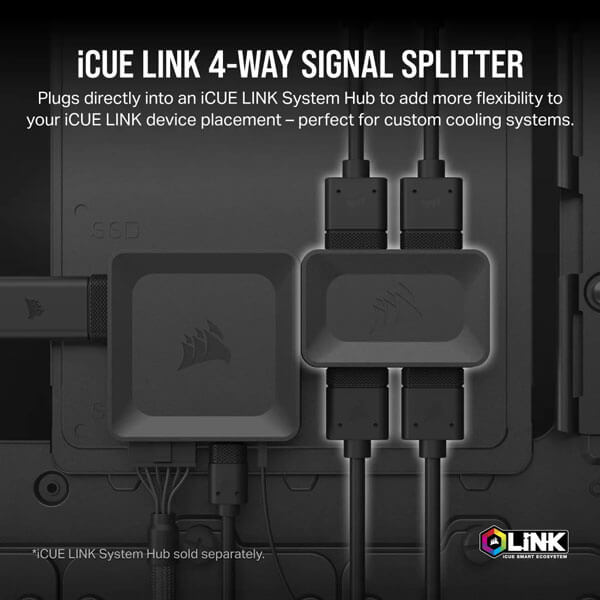 CORSAIR iCUE Link 4-Way Signal Splitter