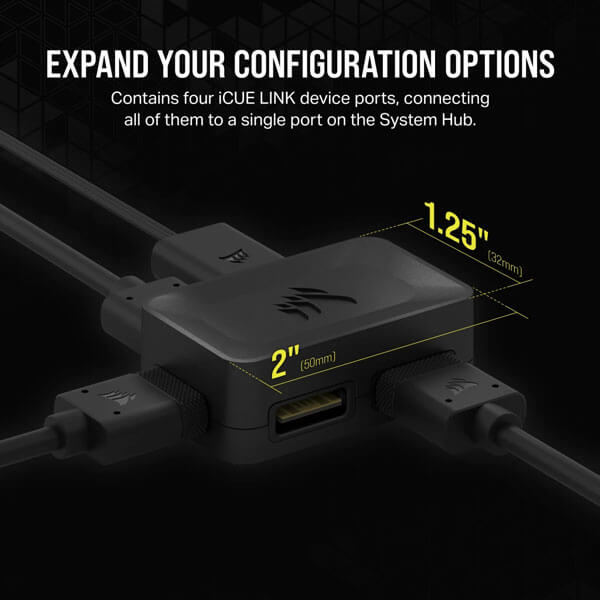CORSAIR iCUE Link 4-Way Signal Splitter