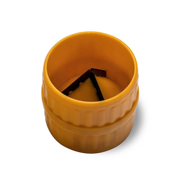 EK-HD Hard Tube Reamer For Acrylic, PETG, Copper, Aluminum, Brass, Carbon Fiber Tube - Orange