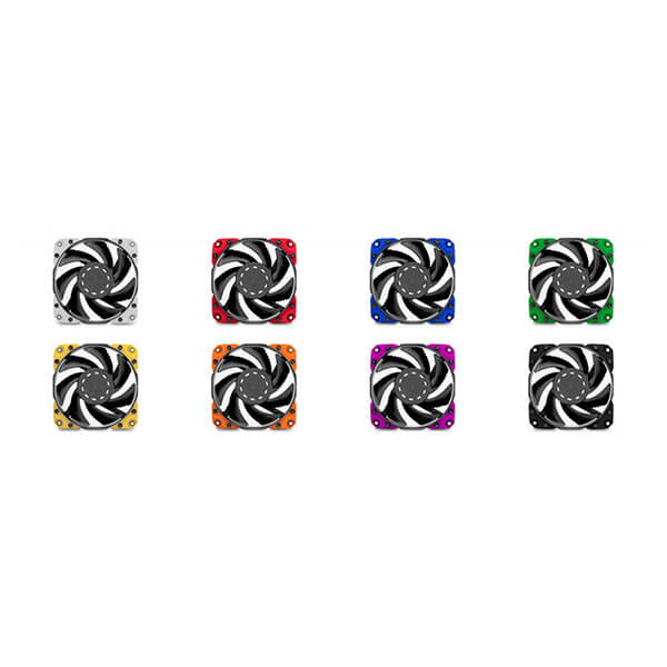 EK-Vardar X3M 120ER - 120mm D-RGB Cooling Fan (2200RPM, 67CFM) - White