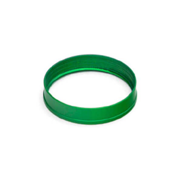 EK-Quantum Torque - Color Ring - 10-Pack HDC 14 - For 14mm Hard Tube Compression Fittings (Green)