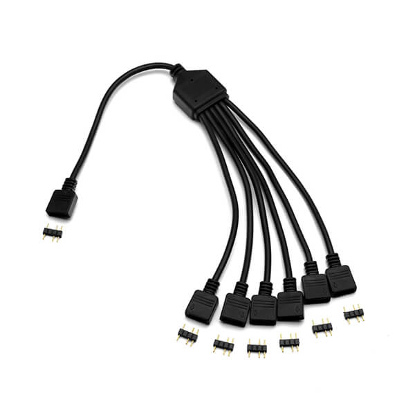 EK-D-RGB 6-Way Splitter Cable