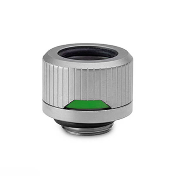 EK-Quantum Torque 6 Pack HDC 14 - Satin Titanium (10mm ID / 14mm OD - G1/4 - Hard Tube Compression Fittings)