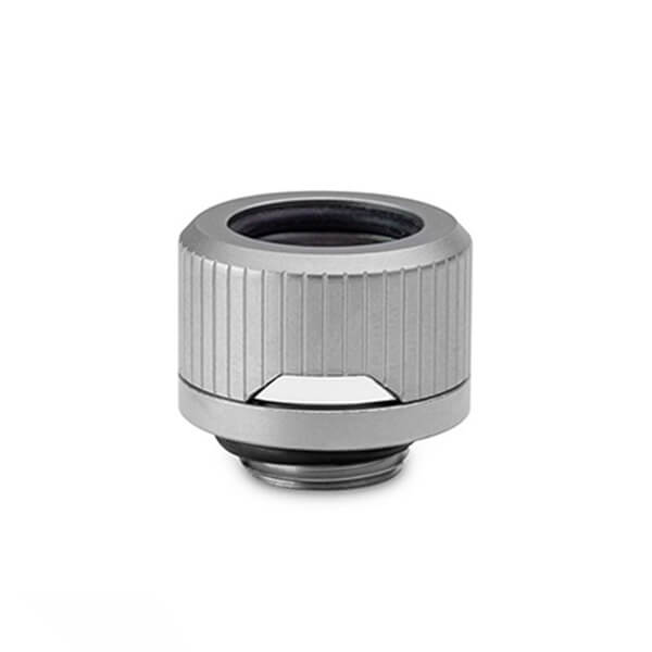 EK-Quantum Torque 6 Pack HDC 14 - Satin Titanium (10mm ID / 14mm OD - G1/4 - Hard Tube Compression Fittings)