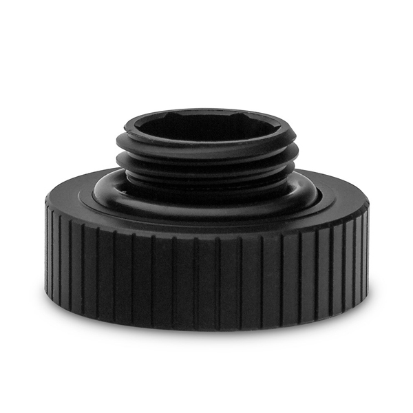 EK-Quantum Torque - 7mm Male to Female Static Extender - Satin Black