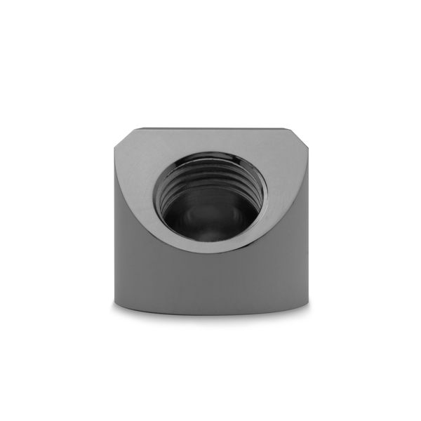 EK-Quantum Torque - 45&deg; Female to Female Static Adapter Fitting - Black Nickel