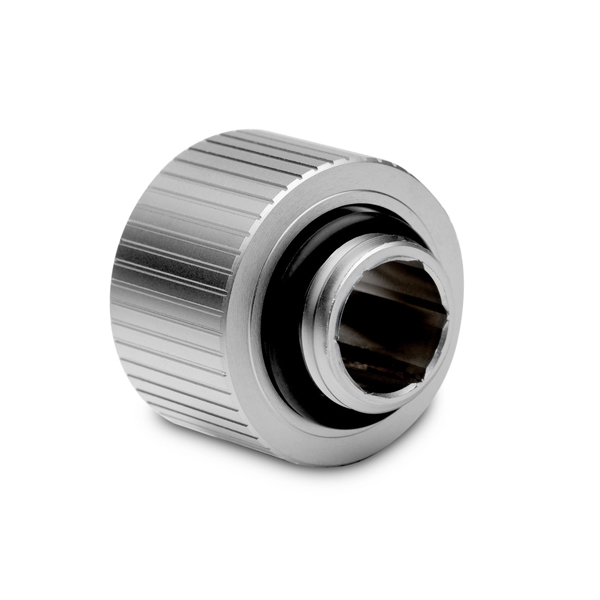 EK-Quantum Torque - 14mm Male to Female Static Extender - Satin Titanium
