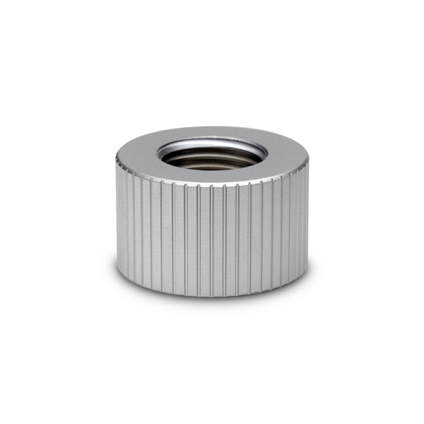 EK-Quantum Torque - 14mm Female to Female Static Extender - Satin Titanium