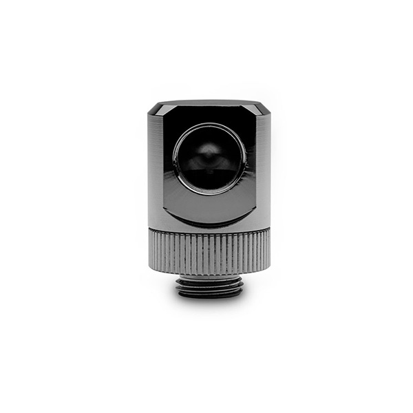 EK Quantum Torque Angled Fitting G 1/4 90&deg; Rotary (Black Nickel)