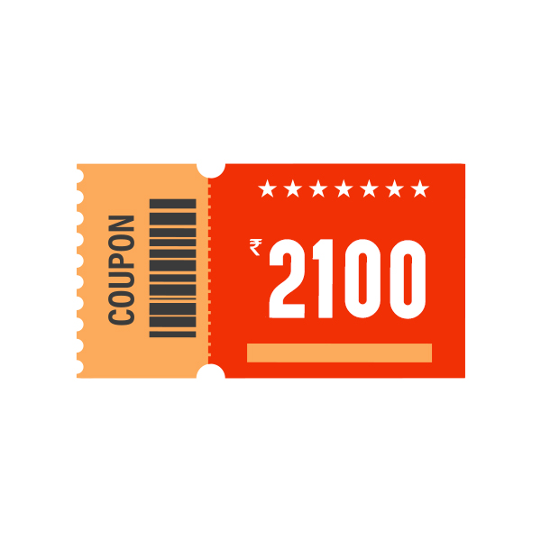 INR 2,100 Festive Discount Coupon Voucher