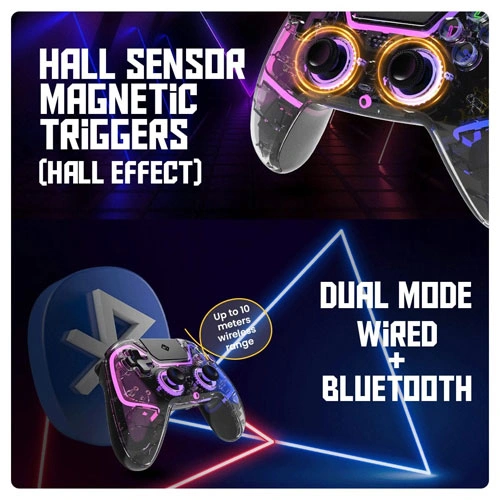 Cosmic Byte Quantum Dual Mode Bluetooth Plus Wired Game Controller