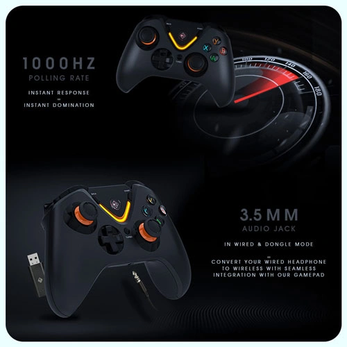 Cosmic Byte Ares Pro Tri Mode Wireless Game Controller