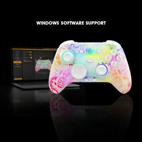 Cosmic Byte Lumora Tri Mode White Game Controller