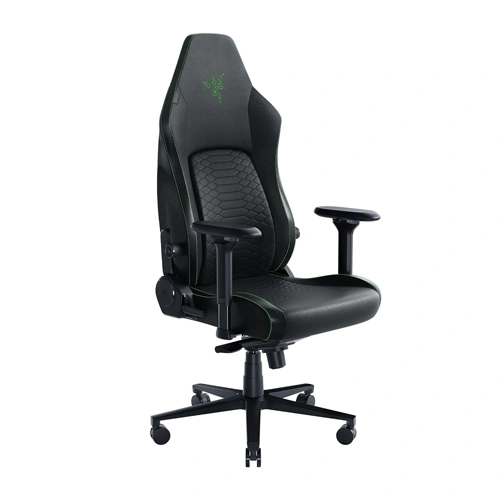 Razer Iskur V2 Black Green Gaming Chair with Lumbar Support