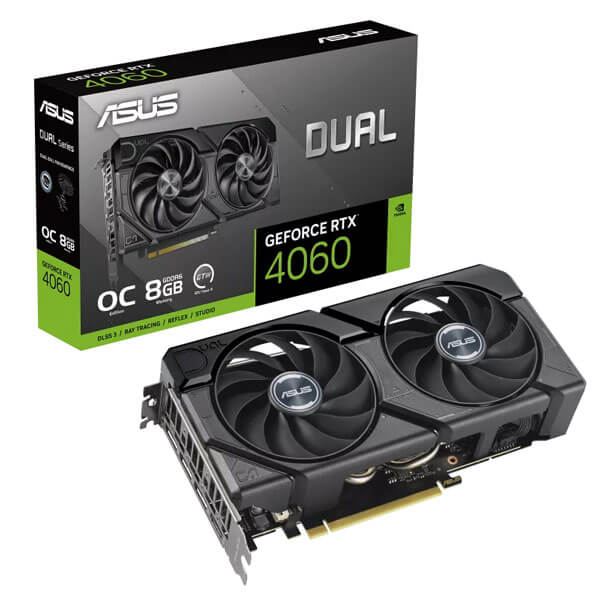 Asus Dual RTX 4060 Evo OC Edition 8GB Graphics Card