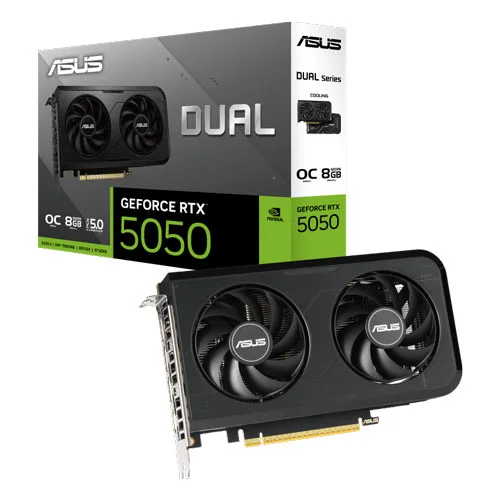 Asus Dual RTX 5050 OC 8GB GDDR6 Graphics Card
