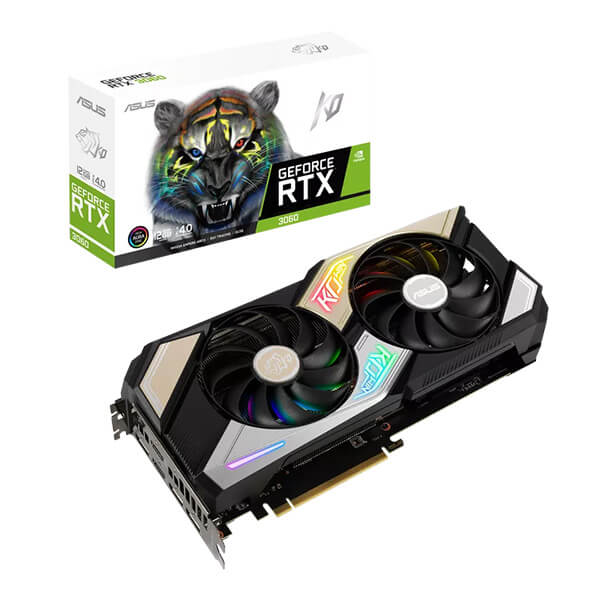 Asus KO RTX 3060 V2 LHR 12GB Graphics Card