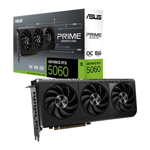 ASUS Prime RTX 5060 OC 8GB GDDR7 Graphics Card