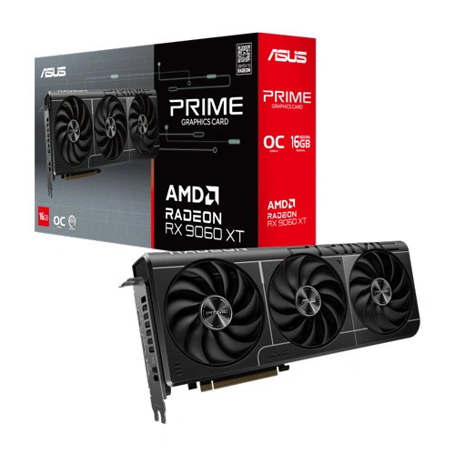 ASUS Prime RX 9060 XT OC Edition 16GB GDDR6 Graphics Card