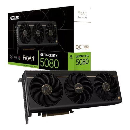 Asus ProArt RTX 5080 OC 16GB GDDR7 Graphics Card