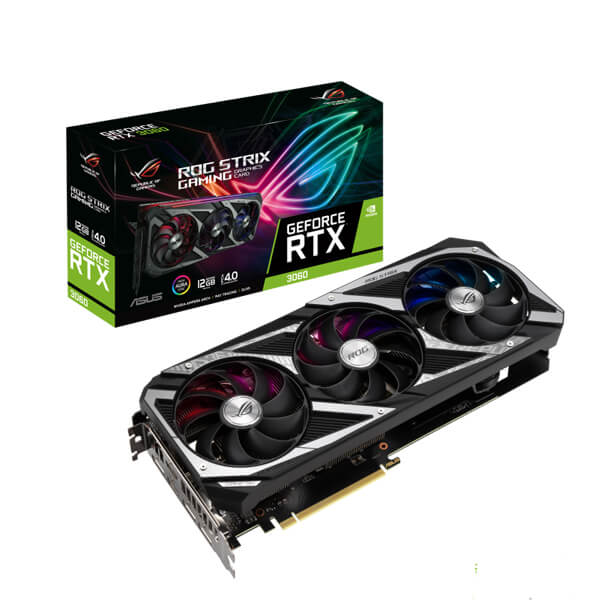 Asus ROG Strix RTX 3060 V2 LHR 12GB Gaming Graphics Card
