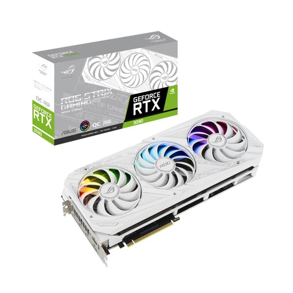 Asus ROG Strix RTX 3090 White OC 24GB Graphics Card