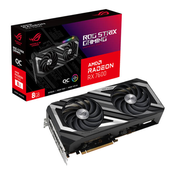 Asus ROG Strix RX 7600 OC Edition 8GB Graphics Card