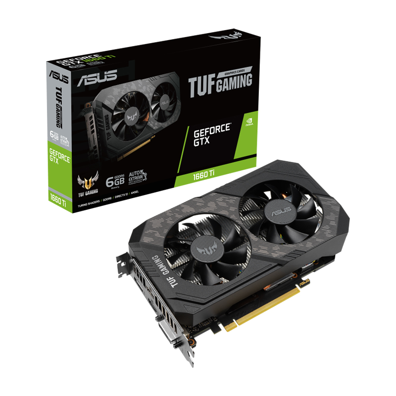 Asus TUF Gaming GTX 1660 Ti EVO Edition 6GB Graphics Card