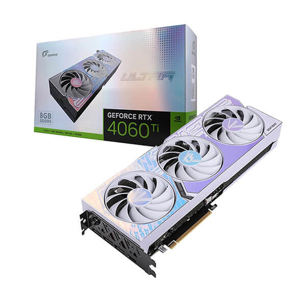 Colorful iGame RTX 4060 Ti Ultra W OC-V 8GB Graphics Card
