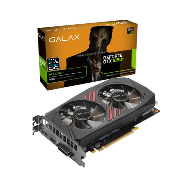 Galax GTX 1050 Ti (1-Click OC) 4GB