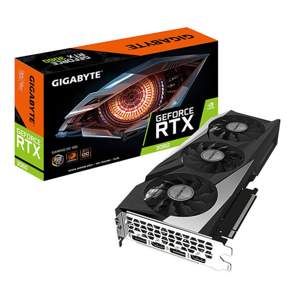 Gigabyte RTX 3060 Gaming OC LHR 12GB Gaming Graphics Card